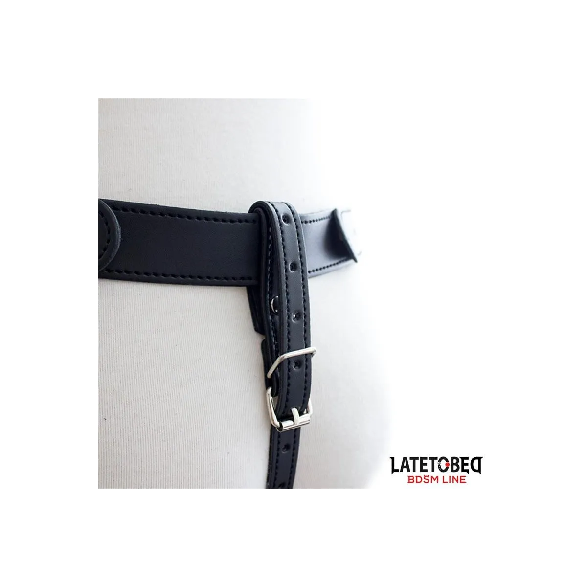 Keuschheitshose mit String, Verstellbar von Latetobed BDSM Line | Fesselliebe.de