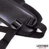 Strapon-Harness mit Breitem, Verstellbarem Gurt von Latetobed BDSM Line | Fesselliebe.de