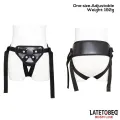 Strapon-Harness mit Breitem, Verstellbarem Gurt von Latetobed BDSM Line