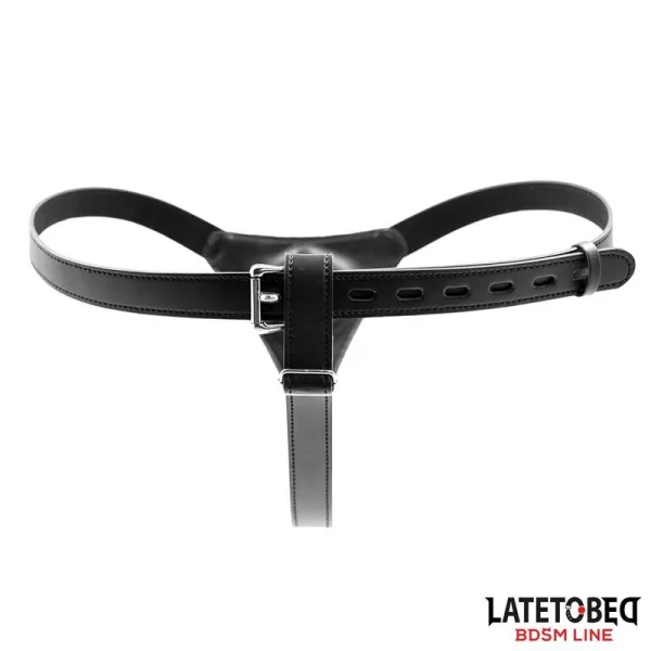 Verstellbarer Strap-On mit Semi-Realistischem Dildo von Latetobed BDSM Line | Fesselliebe.de