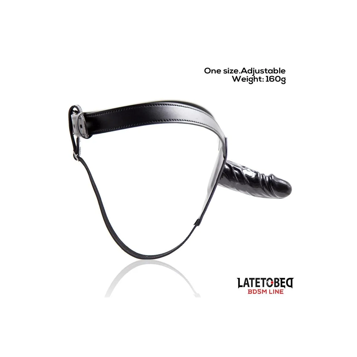 Verstellbarer Strap-On mit Semi-Realistischem Dildo von Latetobed BDSM Line | Fesselliebe.de