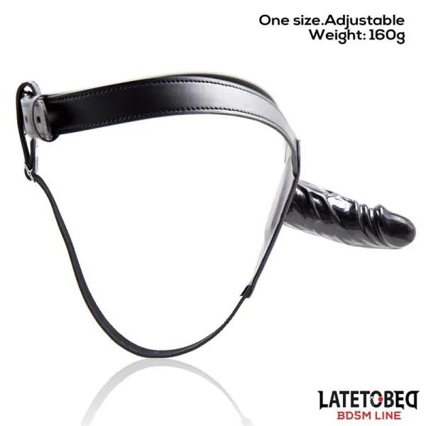Verstellbarer Strap-On mit Semi-Realistischem Dildo von Latetobed BDSM Line | Fesselliebe.de