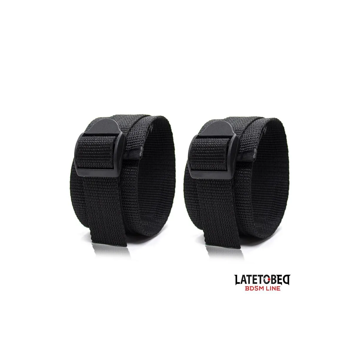 Nylon-Bondage-Fesselsystem für Das Bett (OHNE Haken) von Latetobed BDSM Line | Fesselliebe.de