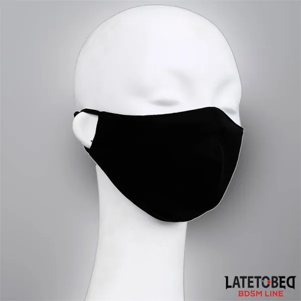 Gesichtsmaske mit 6 cm Abnehmbarem Dildo von Latetobed BDSM Line | Fesselliebe.de