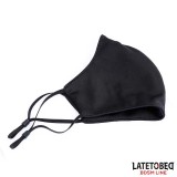 Gesichtsmaske mit 6 cm Abnehmbarem Dildo von Latetobed BDSM Line | Fesselliebe.de