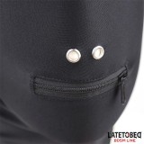 Vollständige Abdeckhaube mit Reissverschluss Im Mundbereich von Latetobed BDSM Line | Fesselliebe.de