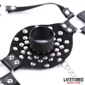 Gesichtsgeschirr mit Toilettendeckel-Knebel, Verstellbar von Latetobed BDSM Line
