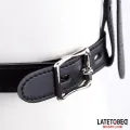 Gesichtsgeschirr mit Toilettendeckel-Knebel, Verstellbar von Latetobed BDSM Line