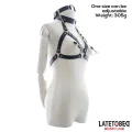 Bondage-BH mit Knebel und Nippelklemmen von Latetobed BDSM Line
