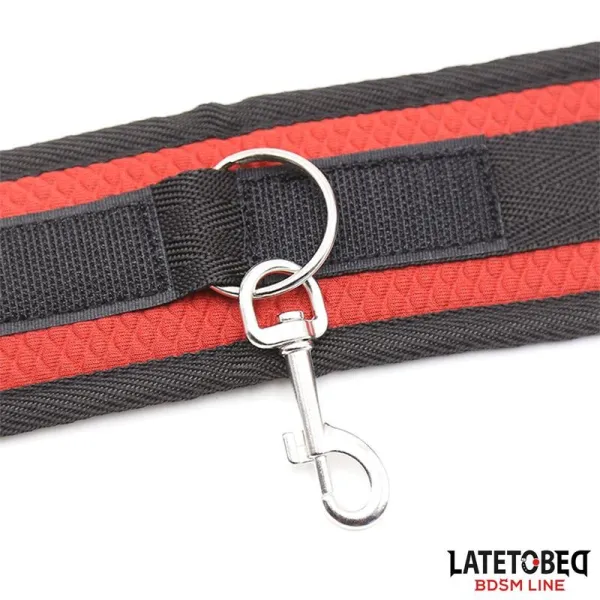 Bettfessel-Set mit Augenbinde, Verstellbare Manschetten von Latetobed BDSM Line | Fesselliebe.de