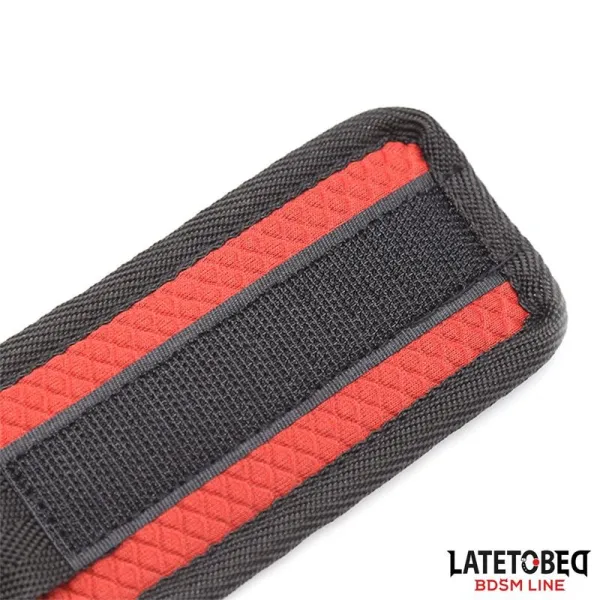 Bettfessel-Set mit Augenbinde, Verstellbare Manschetten von Latetobed BDSM Line | Fesselliebe.de