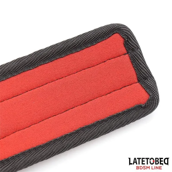 Bettfessel-Set mit Augenbinde, Verstellbare Manschetten von Latetobed BDSM Line | Fesselliebe.de