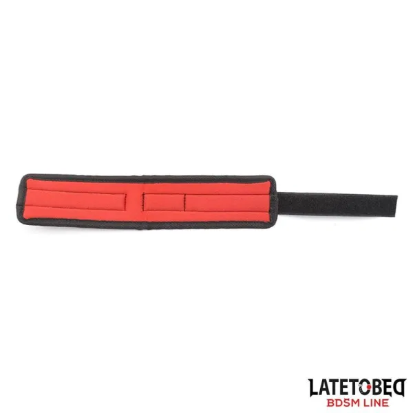 Bettfessel-Set mit Augenbinde, Verstellbare Manschetten von Latetobed BDSM Line | Fesselliebe.de