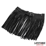 Kurzer Shake-Fransenrock von Latetobed BDSM Line | Fesselliebe.de