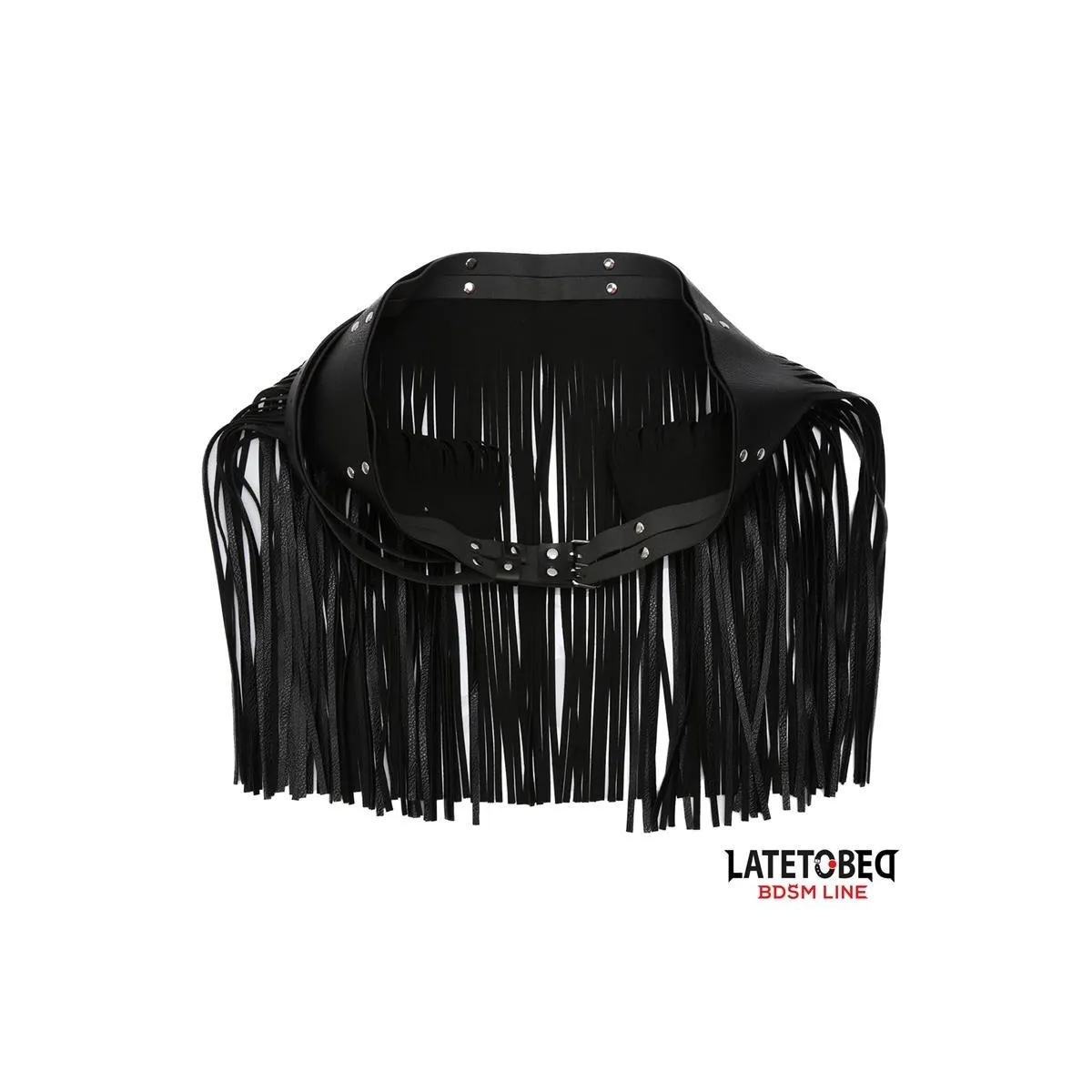 Kurzer Shake-Fransenrock von Latetobed BDSM Line | Fesselliebe.de