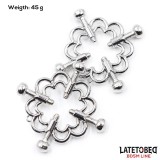 Metall-Nippelklemmen, Verstellbar von Latetobed BDSM Line | Fesselliebe.de