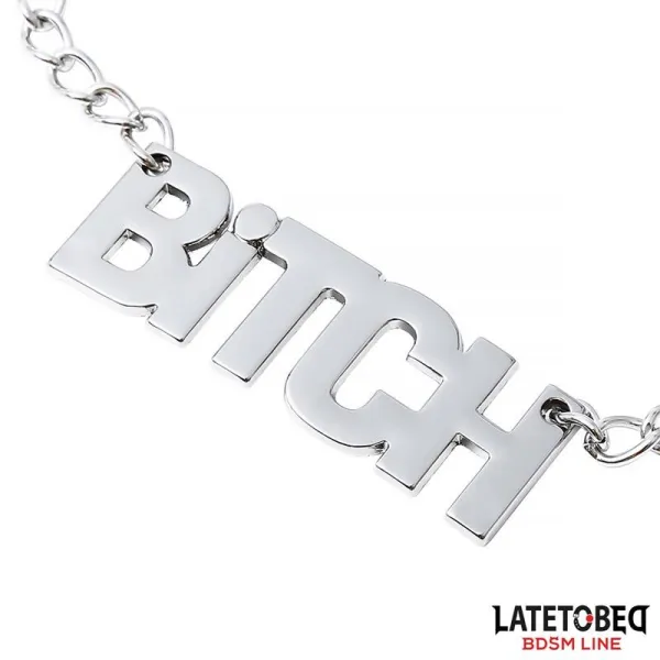 Nippelklemmen mit Kette - Bitch von Latetobed BDSM Line | Fesselliebe.de