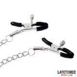 Nippelklemmen mit Kette - Bitch von Latetobed BDSM Line | Fesselliebe.de
