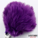 Nippelklemmen mit Lila Fell von Latetobed BDSM Line | Fesselliebe.de