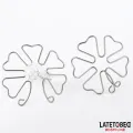 Blumenförmiges Nippel-Accessoire von Latetobed BDSM Line