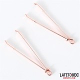 Nippelklemmen Farbe Roségold von Latetobed BDSM Line | Fesselliebe.de