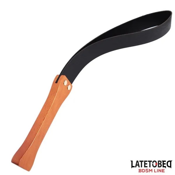 Flexibles Paddel mit Holzgriff 51 cm von Latetobed BDSM Line | Fesselliebe.de