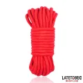 Bondage-Baumwollseil 5 M Rot von Latetobed BDSM Line
