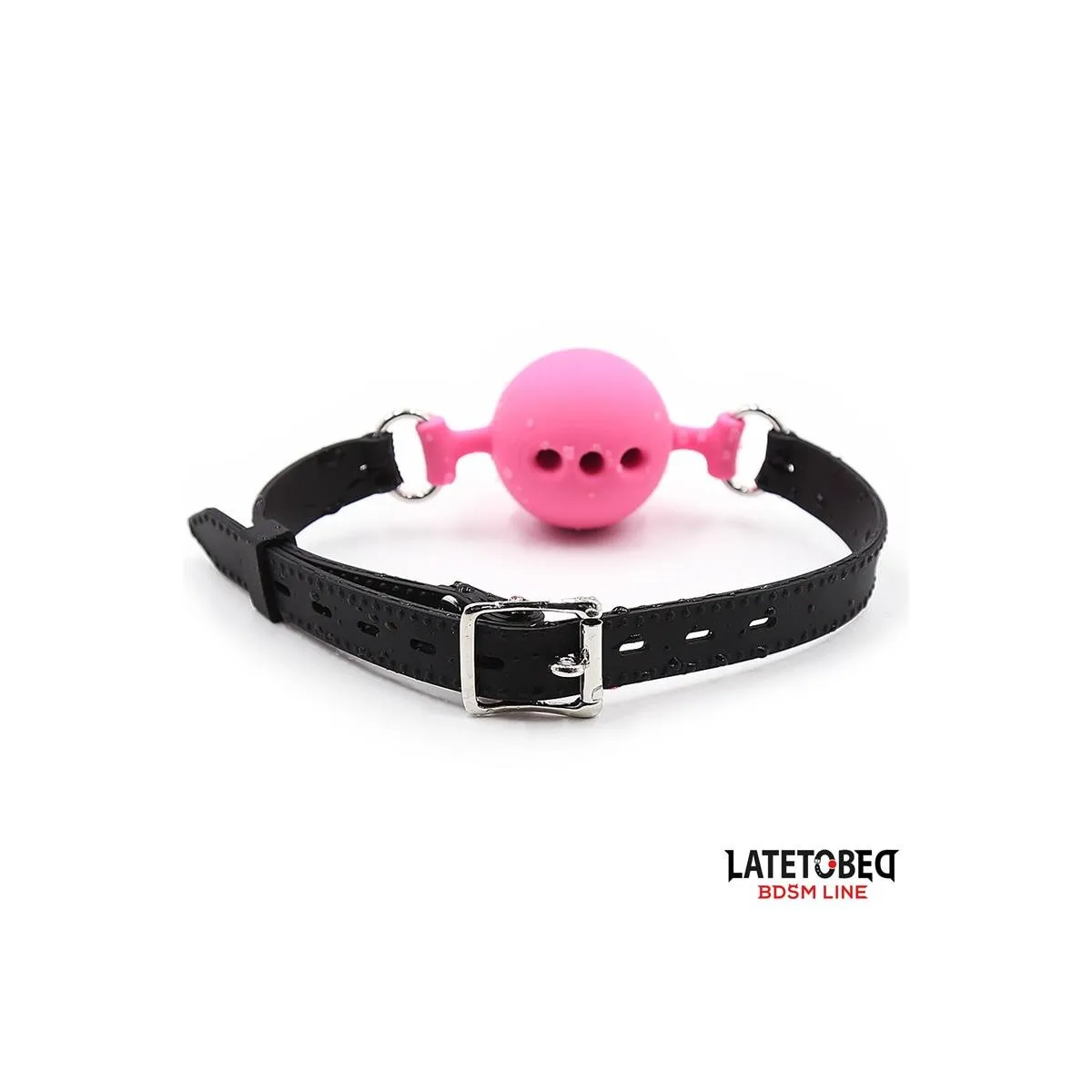 Atmungsaktiver Silikon-Ballknebel S – 4 cm von Latetobed BDSM Line | Fesselliebe.de