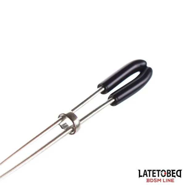 Nippelklemmen mit Glasperlen von Latetobed BDSM Line | Fesselliebe.de