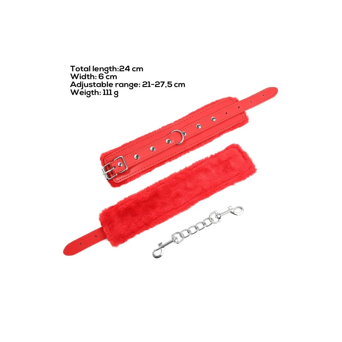 Verstellbare Handschellen aus Hochwertigem Fell von Latetobed BDSM Line | Fesselliebe.de