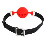 Atmungsaktiver Ballknebel aus Silikon S – 4 cm von Latetobed BDSM Line | Fesselliebe.de