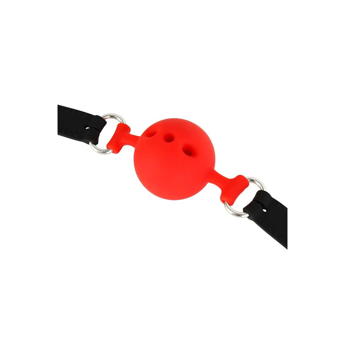 Atmungsaktiver Ballknebel aus Silikon S – 4 cm von Latetobed BDSM Line | Fesselliebe.de