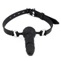 Verstellbarer Dildo-Ballknebel aus Silikon 36-52 cm von Latetobed BDSM Line