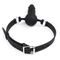 Verstellbarer Dildo-Ballknebel aus Silikon 36-52 cm von Latetobed BDSM Line