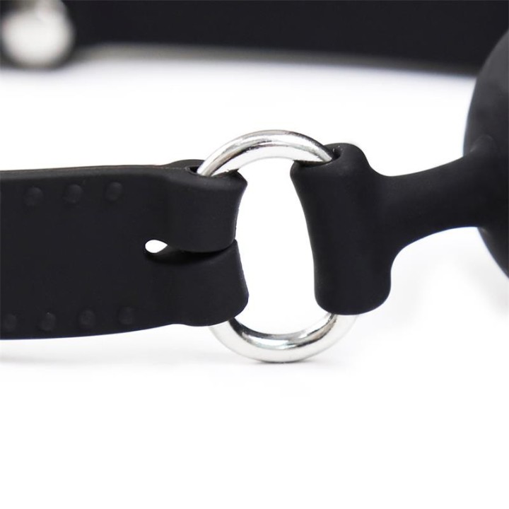 Verstellbarer Dildo-Ballknebel aus Silikon 36-52 cm von Latetobed BDSM Line | Fesselliebe.de