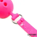 Atmungsaktiver Ballknebel aus Silikon M – 4,5 cm von Latetobed BDSM Line