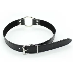 O-Ring-Knebelring aus Metall: 5 cm von Latetobed BDSM Line