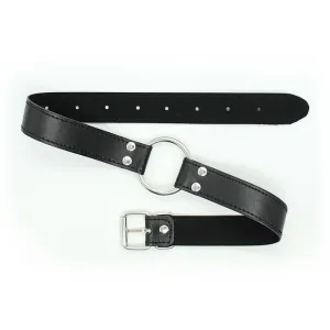 O-Ring-Knebelring aus Metall: 5 cm von Latetobed BDSM Line