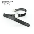 O-Ring-Knebelring aus Metall: 5 cm von Latetobed BDSM Line