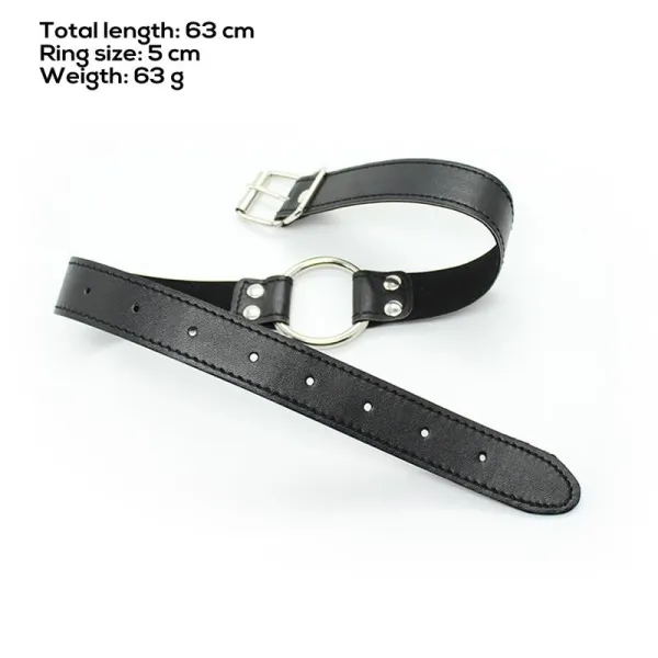 O-Ring-Knebelring aus Metall: 5 cm von Latetobed BDSM Line | Fesselliebe.de