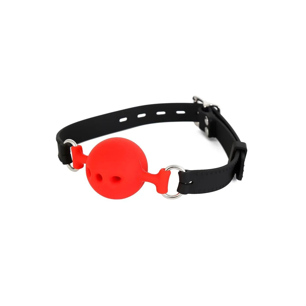 Silikon-Atmungsaktiver Ballknebel M – 4,5 cm von Latetobed BDSM Line | Fesselliebe.de
