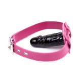 Dildo-Knebelball Verstellbar 46-58 cm – Dildo: 10 cm von Latetobed BDSM Line | Fesselliebe.de
