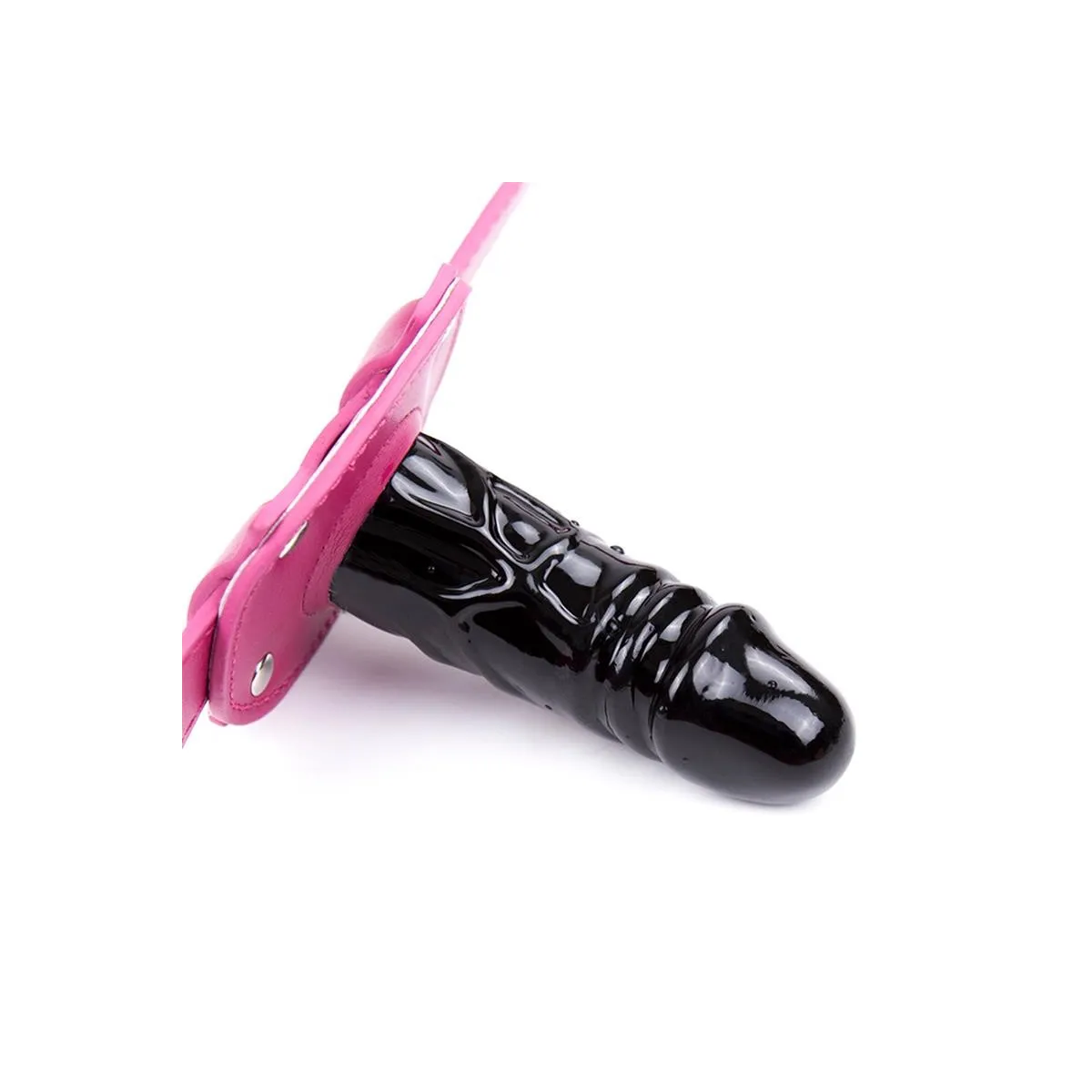 Dildo-Knebelball Verstellbar 46-58 cm – Dildo: 10 cm von Latetobed BDSM Line | Fesselliebe.de