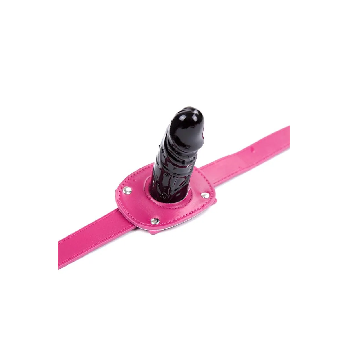 Dildo-Knebelball Verstellbar 46-58 cm – Dildo: 10 cm von Latetobed BDSM Line | Fesselliebe.de