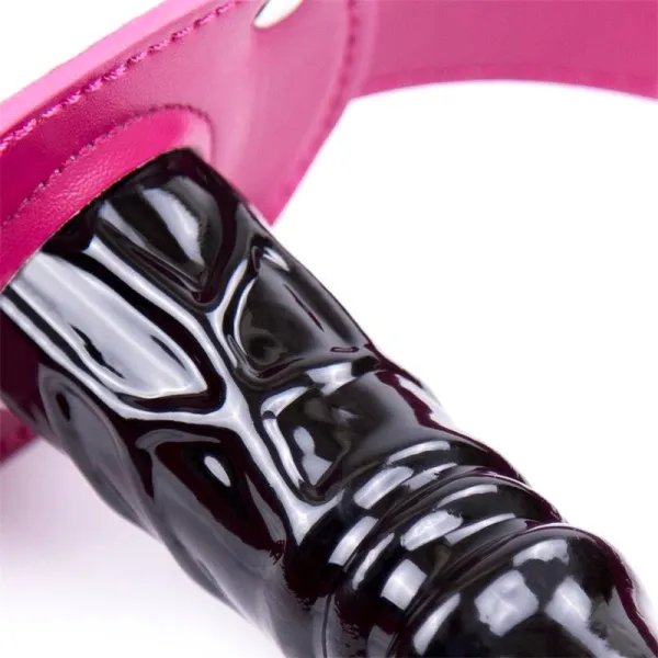 Dildo-Knebelball Verstellbar 46-58 cm – Dildo: 10 cm von Latetobed BDSM Line | Fesselliebe.de