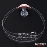 Schnuller-Knebelball Verstellbar 43–60 cm von Latetobed BDSM Line | Fesselliebe.de