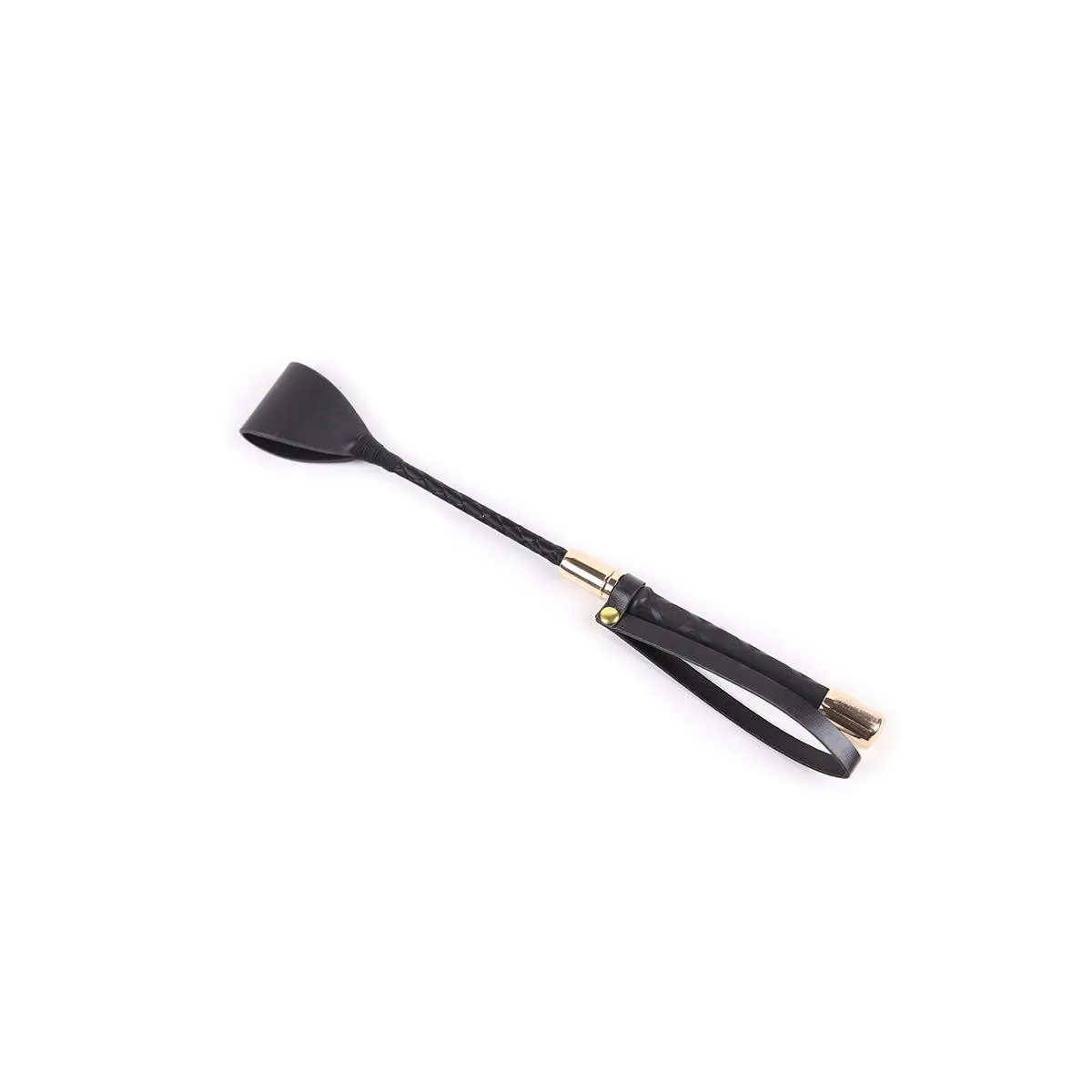 Klassische Gerte Schwarz und Gold 30 cm von Latetobed BDSM Line | Fesselliebe.de