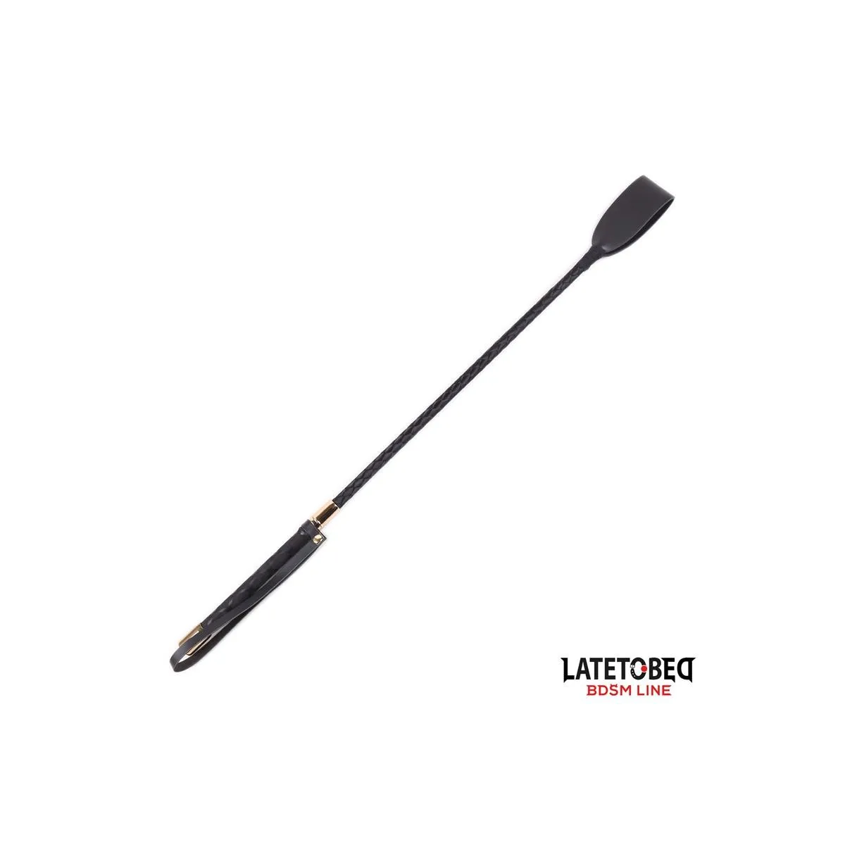 Klassische Gerte Goldfarbenes Metall 55 cm von Latetobed BDSM Line | Fesselliebe.de