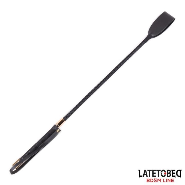 Klassische Gerte Goldfarbenes Metall 55 cm von Latetobed BDSM Line | Fesselliebe.de