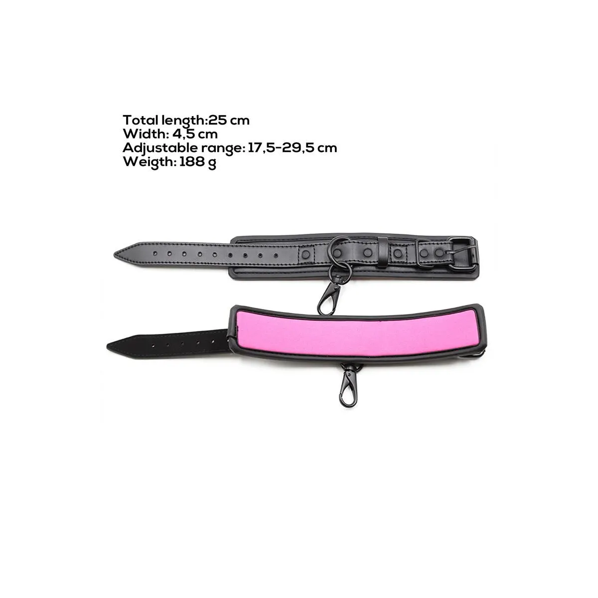 Verstellbare Neopren-Handschellen von Latetobed BDSM Line | Fesselliebe.de